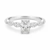 Oval Lab Diamond Ring