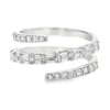 Spiral Diamond Wrap Ring