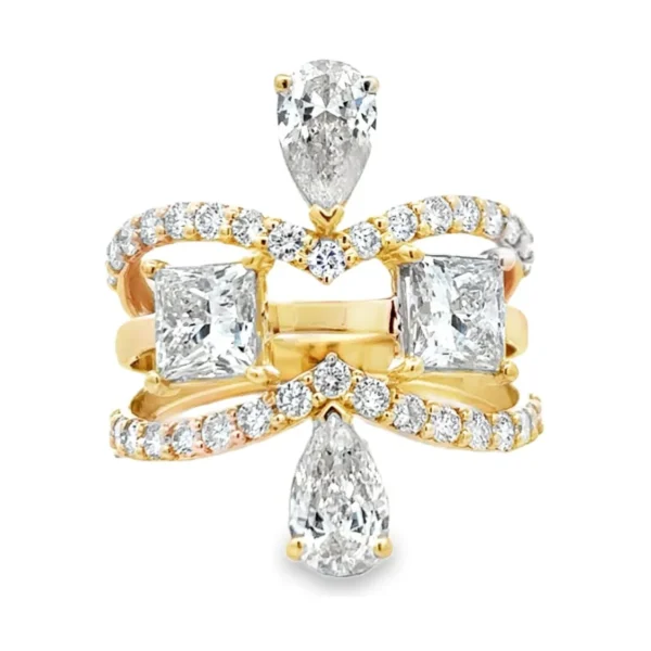 Multi Shape Diamond Ring