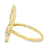 Diamond Butterfly Fashion Ring