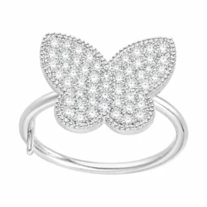 Butterfly Diamond Fashion Ring