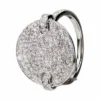 Pavé Diamond Disc Ring