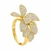 Floral Diamond Cocktail Ring