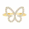 Butterfly Diamond Fashion Ring