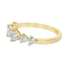Trillion Diamond Band Ring