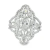 Marquise Lab Diamond Ring