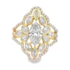 Marquise Cluster Statement Ring