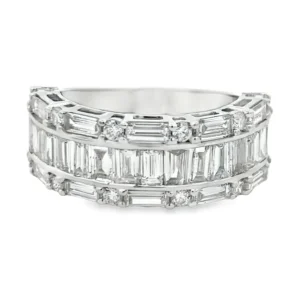 Baguette Diamond Band Ring