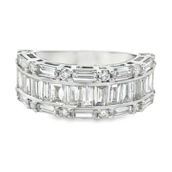 Baguette Diamond Band Ring