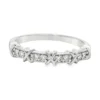 Diamond X Band Ring