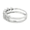 Double Row Diamond Ring