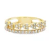 Double Row Diamond Ring