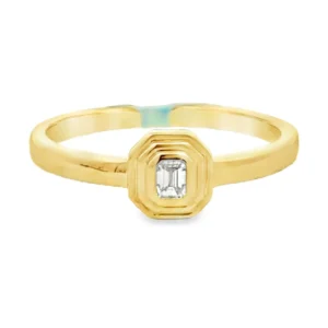 Bespoke Emerald Diamond Ring