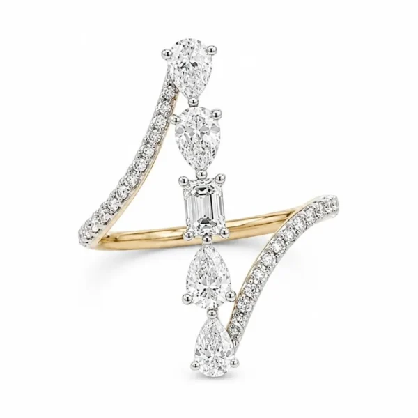 Multi Shape Diamond Ring