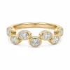 Bezel Set Diamond Ring