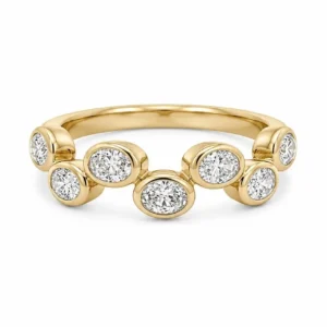 Bezel Set Diamond Ring