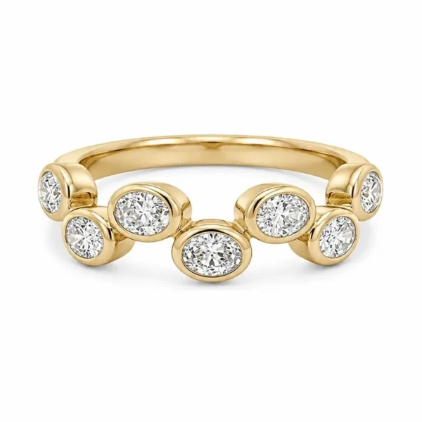 Bezel Set Diamond Ring