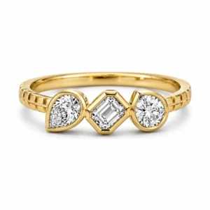 Multi Shape Diamond Ring