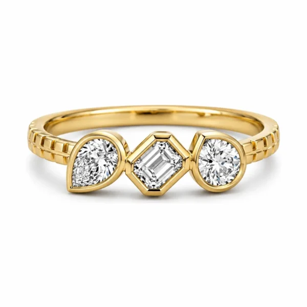 Multi Shape Diamond Ring