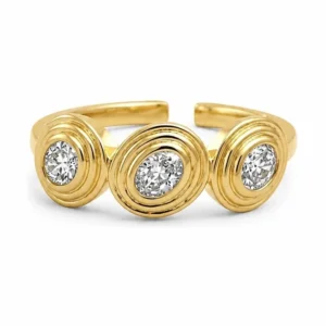 Three Stone Diamond Ring