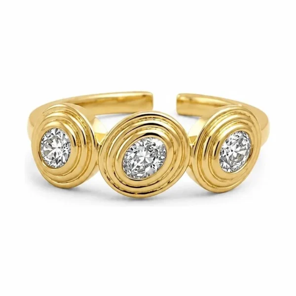 Three Stone Diamond Ring