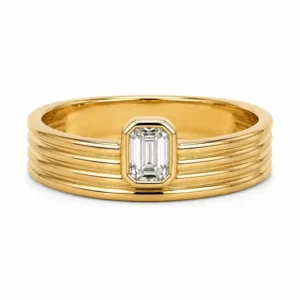 Emerald Cut Diamond Ring