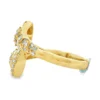Baguette Diamond Bypass Ring