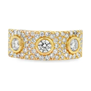 Pave Diamond Band Ring