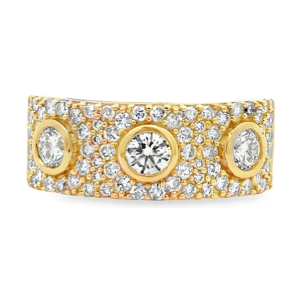 Pave Diamond Band Ring