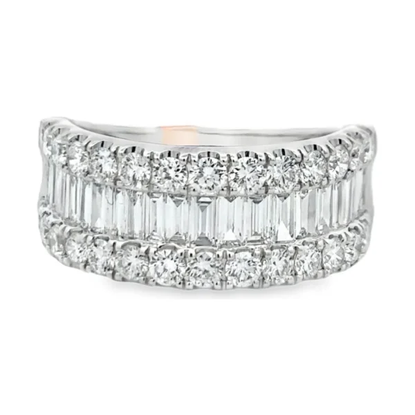 Baguette Diamond Band Ring