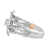 Pear Cluster Diamond Ring