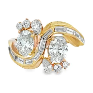 Bypass Diamond Cluster Ring