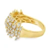 Baguette Cluster Diamond Ring