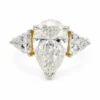Pear Diamond Three Ring