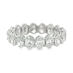 Oval Diamond Eternity Ring