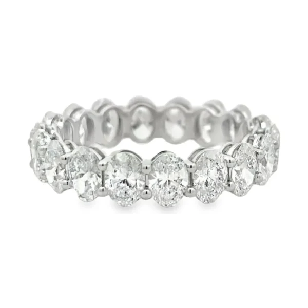 Oval Diamond Eternity Ring