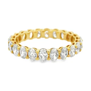 Oval Diamond Eternity Ring