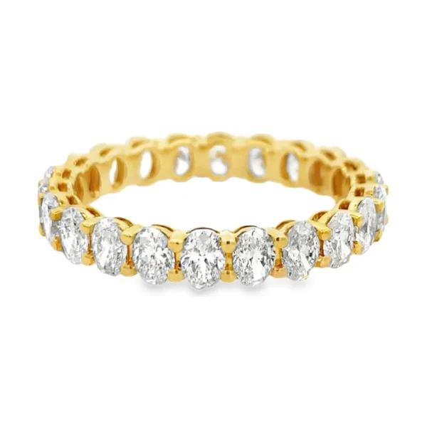 Oval Diamond Eternity Ring