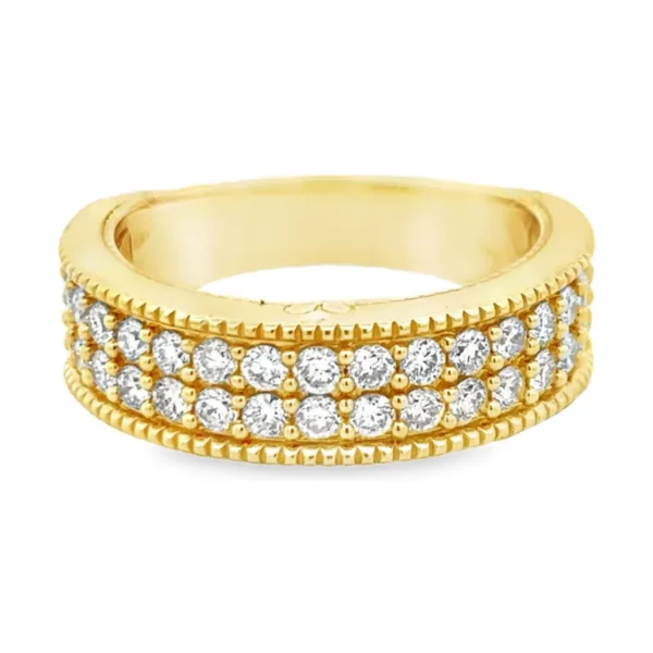 Two Row Diamond Ring