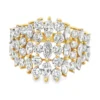 Marquise Cluster Diamond Ring