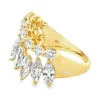 Marquise Diamond Band Ring