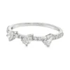 Pear Diamond Band Ring