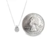 Teardrop Diamond Pendant Necklace