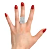 Multi Row Diamond Ring