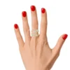 Abstract Diamond Fashion Ring