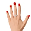 Bypass Diamond Cluster Ring